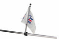 Sea-Dog Stainless Steel Rail Mount Flagpole - 17"