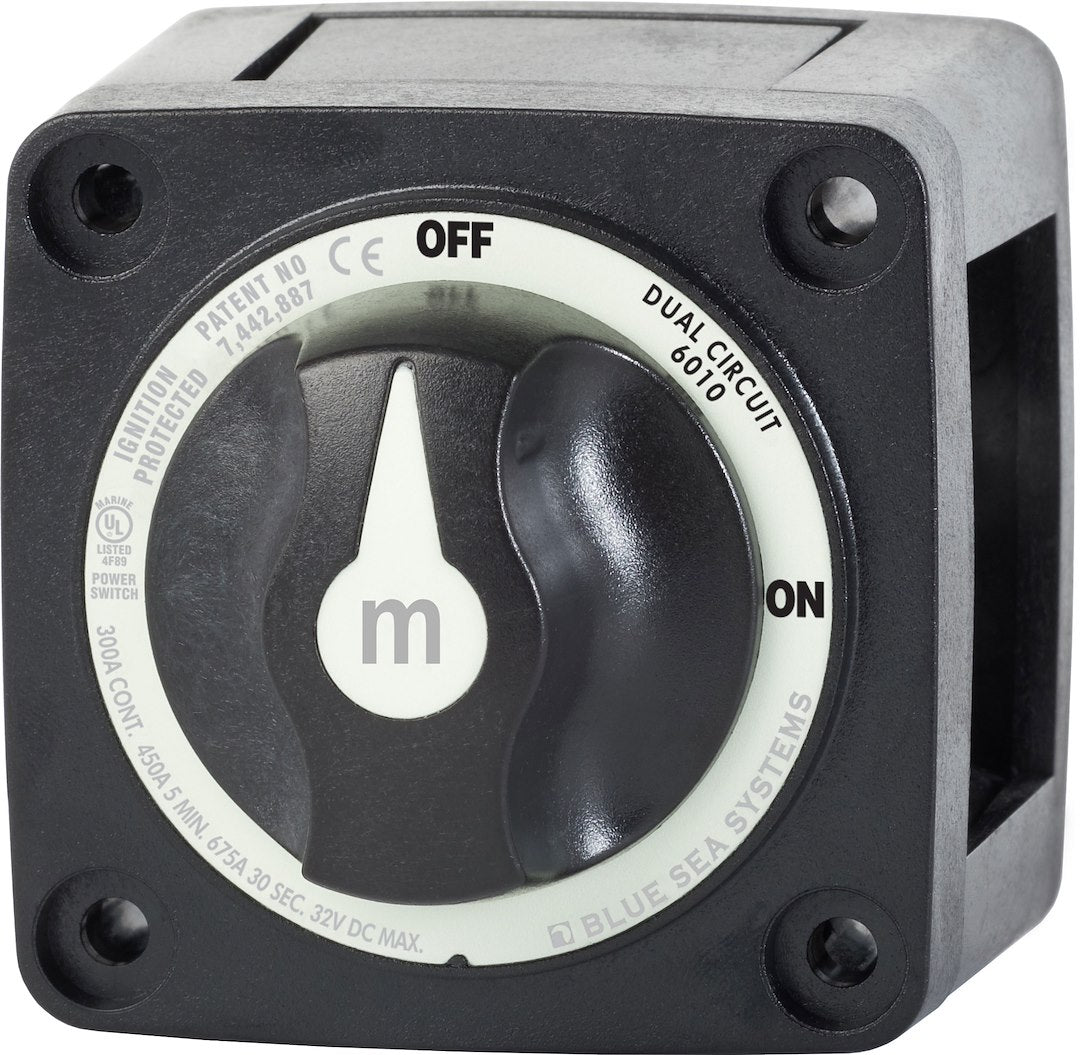 BLUE SEA SWITCH BATTERY M DUALCIRC BLK [6010200-BSS]