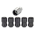 MCGARD 5-LK SET 1/2 CONE BLACK [24548]