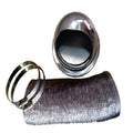 PINNACLE OUTSIDE VENT KIT-STAINLESS [18-1064]
