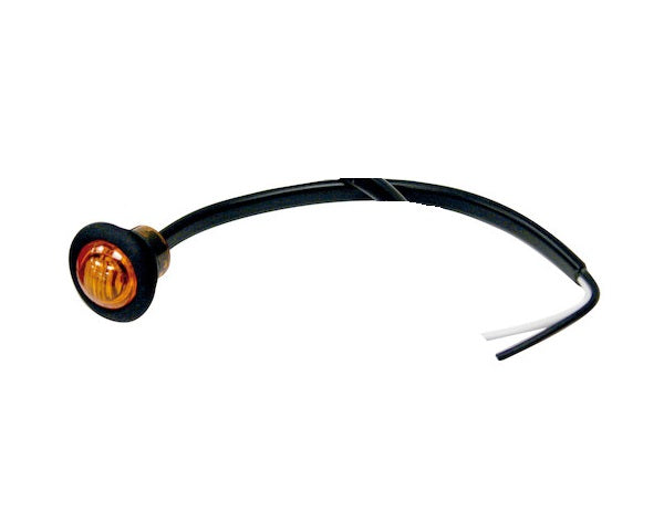 BUYERS PROD LIGHT .75IN RD MARKER 3LED AMBER W/ [5627524]