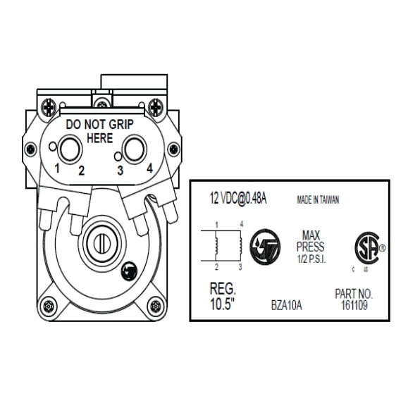 SUBURBAN MFG SUBURBAN SOLENOID KIT [521073]