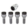 MCGARD 4 PK WHL LK ST BLK 12X1.5 [27178]