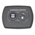VALTERRA LLC BLACK WALLPLATE METAL USB [DG61023VP]