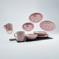 SILWY MAGNET TABLEWARE SET DOLOMIT ROSE [SYBR-KGS-11-R]