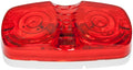 PETERSON MFG OVAL CLEARANCE LIGHT RED [V138R]