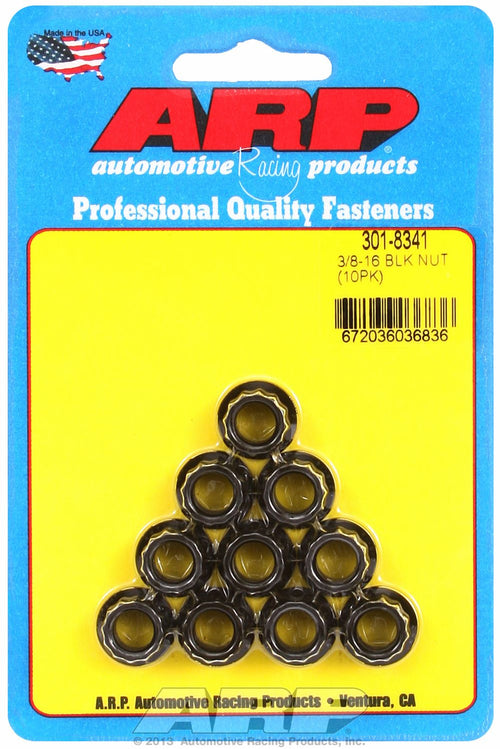 ARP 3/8-16 12PT NUT KIT [301-8341]