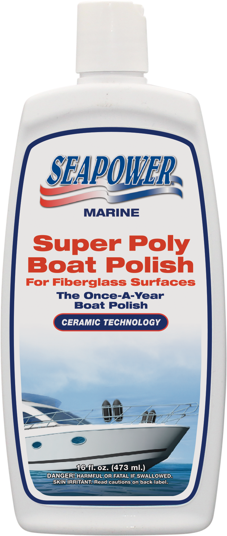 T.R. INDUSTY SEAPOWER SUPER POLY BOAT POLISH - 1 [SPS-16]