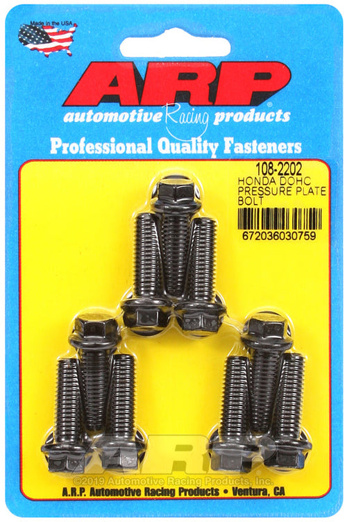 ARP HONDA PRES PLATE BOLT KIT [108-2202]