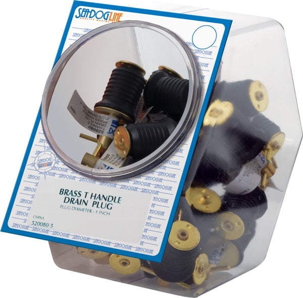 SEA DOG BRASS TEE HANDLE DRAIN PLUG - [520080-5]