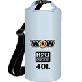 WOW SPORTS H2O PROOF 40L DRYBAG CLEAR [18-5100C]