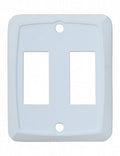 VALTERRA LLC DOUBLE SWITCH PLATE WHITE [DG201VP]