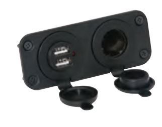 ATTWOOD MARI ADAPTOR DUAL PORT 12VDC [14262-6]
