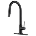 DURA FAUCET KITCHEN FAUCET MATTE BLACK [DF-NMK540-MB]