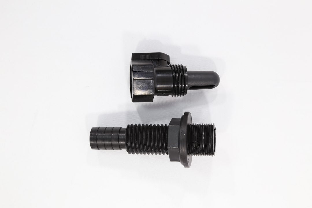 T-H MARINE 3/4' BLACK AERATOR WITH VALVE [AHV-1-DP]