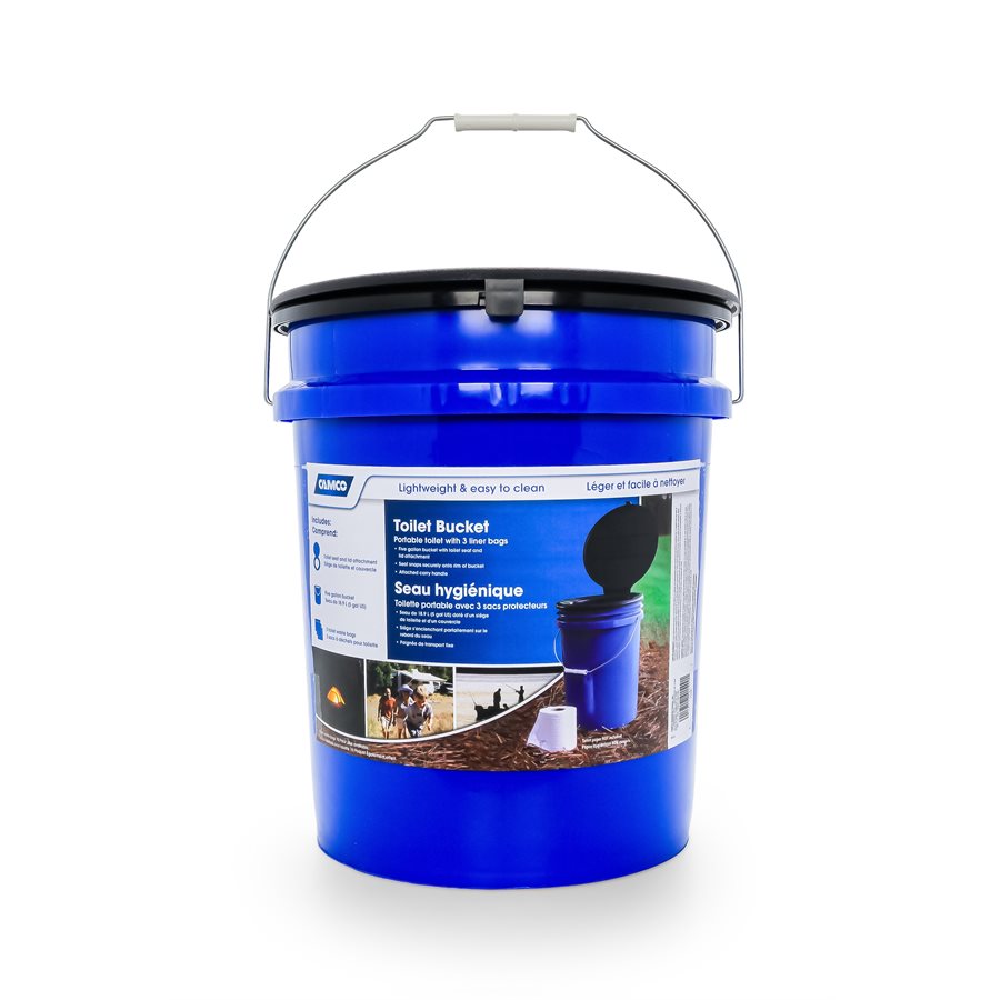 CAMCO TOILET BUCKET W/ SEAT KIT [41549]