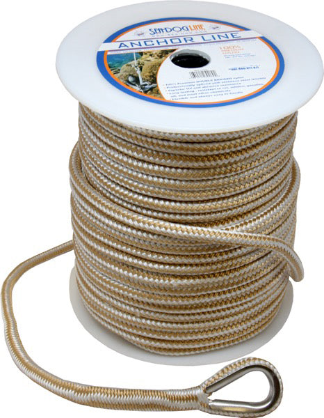 SEA DOG DOUBLE BRAIDED NYLON ANCHOR LN [302110100G/W-1]