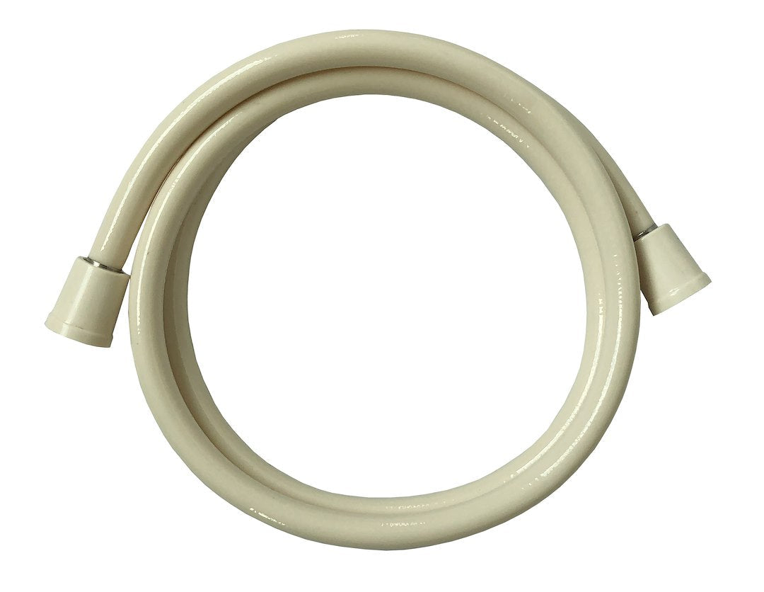 EMPIRE FAUCE 1-FUNCTION 60'VNYL SHWR HSE BISCUIT [CRD-U-HS60B]