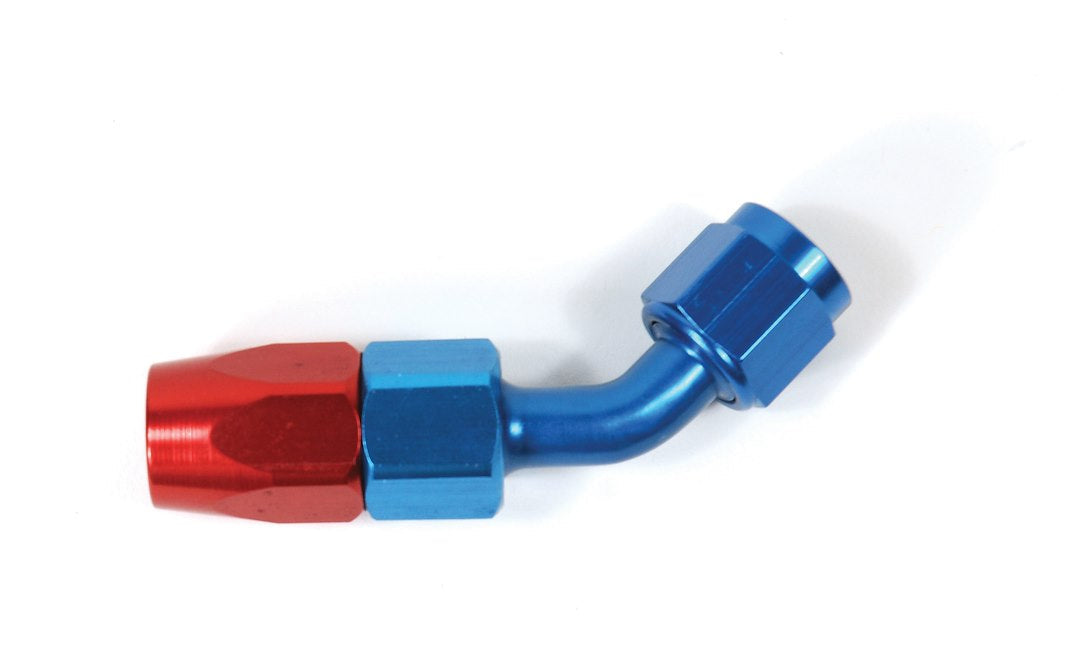 SPEEDFX -6AN X 45  R/B HOSE END [510645]