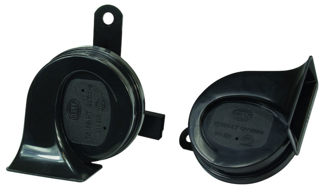 HELLA HORN KIT BX BLK TRUMPET 1 [012010901]