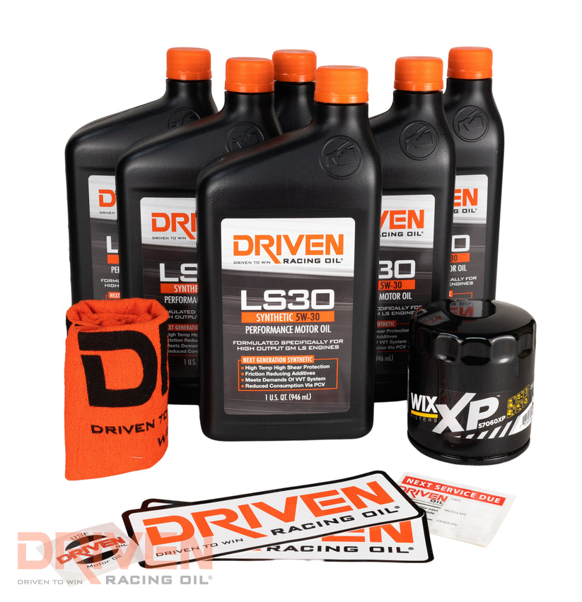 DRIVEN RACE LS30 OIL CHANGE KIT FOR GEN IV GM E [20634K]