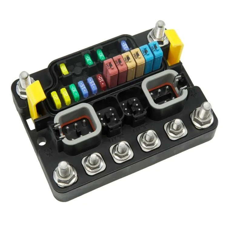 EGIS MOBILE MT SERIES 12P SEALED BLOCK W BUSBAR [3412B]