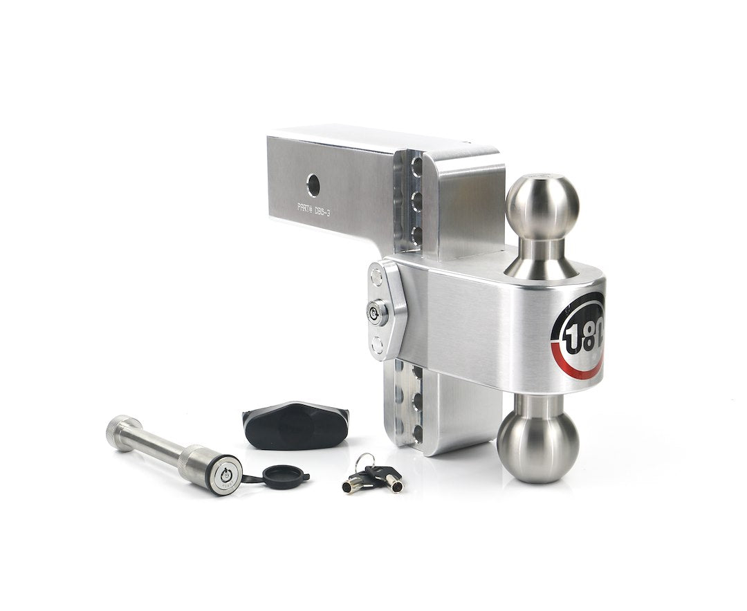 WEIGH SAFE TURNOVER BALL 10' DROP HITCH W/ 2.5 [LTB6-3-KA]