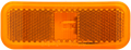 OPTRONICS RECT CLEARANCE LIGHT  AMBER [MC44ABP]
