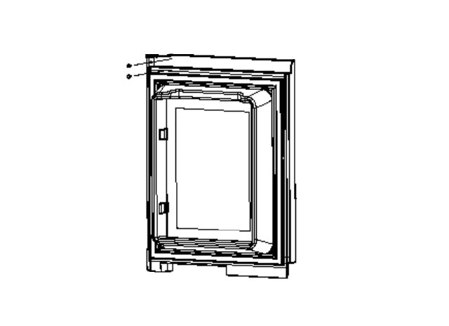 NORCOLD DOOR  UPPER [623816]