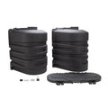 CAMCO PROPANE TANK COVER  DOUBLE 30LB  BL [50512]