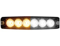 BUYERS PROD LIGHT STROBE 5-1/8IN 6-LED AMBER/CL [8892202]