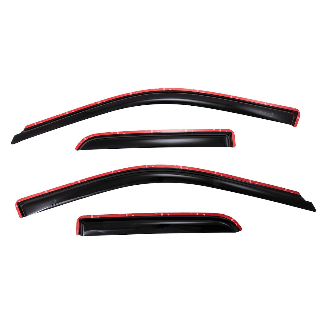 TRAILFX TFX INCHANNEL WNDW VENTS SMOKE 4PC [4101IC]