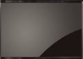 NORCOLD BLACK ACRYLIC FRESH FOOD DOOR PANEL [639625]