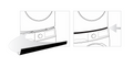 WESTLAND TRIM KIT  WFL2500X & DV1725X. BLACK [SK04T]