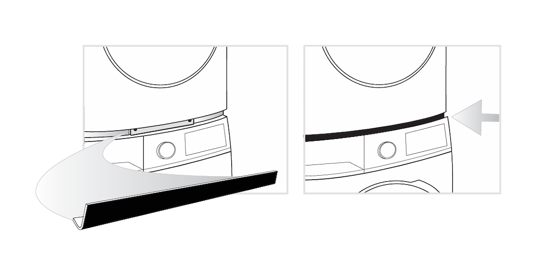 WESTLAND TRIM KIT  WFL2500X & DV1725X. BLACK [SK04T]