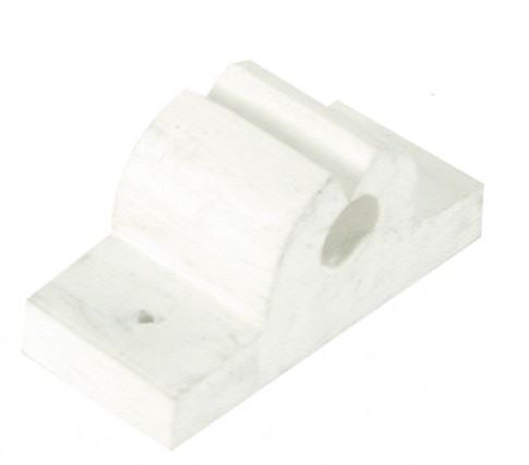 WHITECAP IND 5/8' WHITE RUBBER TOOL/ROD HOLDER [3752WC]