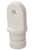 WHITECAP IND 3/4' INSIDE EYE END (PR.) WHT [3402WP]