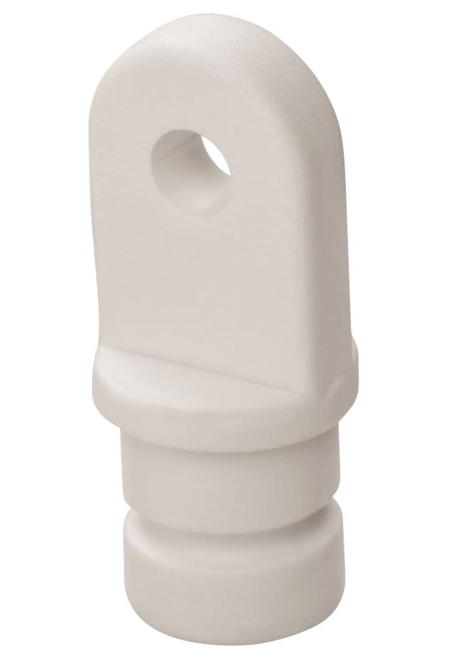 WHITECAP IND 3/4' INSIDE EYE END (PR.) WHT [3402WP]