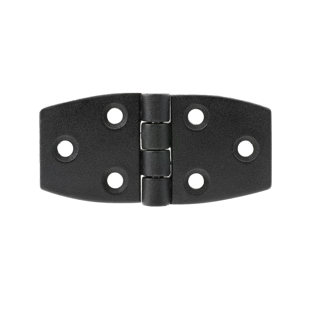 WHITECAP IND BLACK NYLON BUTT HINGE 1 1/2' X 1 3 [S-3034C]