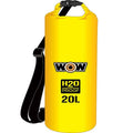 WOW SPORTS H2O PROOF 20L DRYBAG YELLOW [18-5080Y]