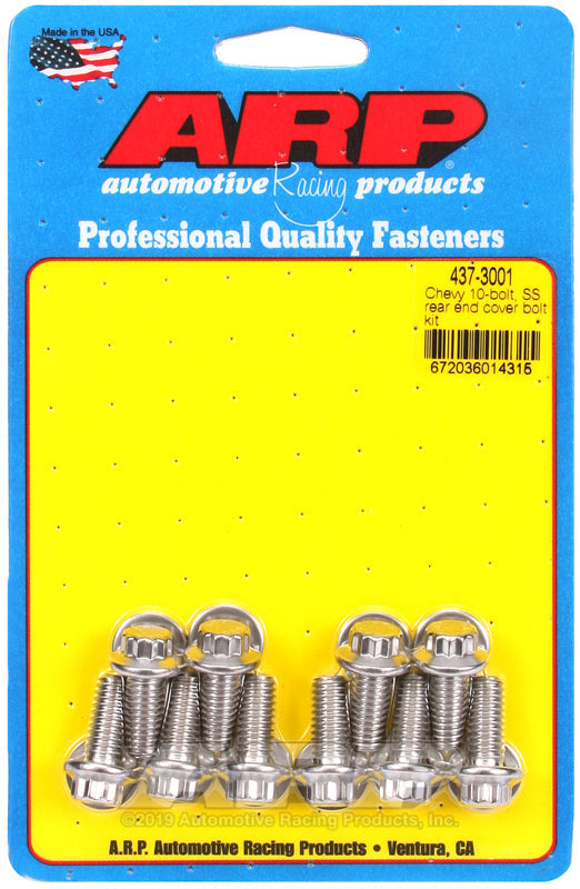 ARP RR END CVR BOLT KIT [437-3001]