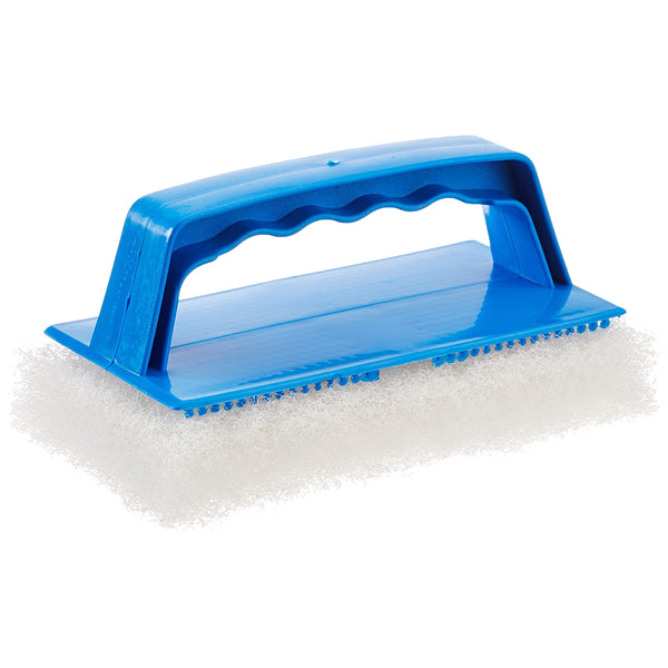 STAR BRITE SCRUB PAD WITH HANDLE (FINE) WHITE) [040129]