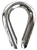 WHITECAP IND S.S. WIRE ROPE THIMBLE - 3/8' [S-4084P]