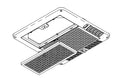 COLEMAN RVP CHILL GRILLE ASSEMBLY [8330C5731]