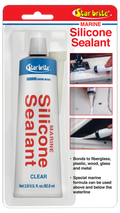 STAR BRITE SILICONE SEALANT CLEAR 2.8 OZ. [082102P]