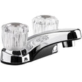 DURA FAUCET LAV  W/CRYSTAL  SCRM POL [DF-PL700A-CP]