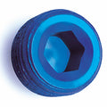 SPEEDFX -4AN BLK FLARE PLUG [560406BK]