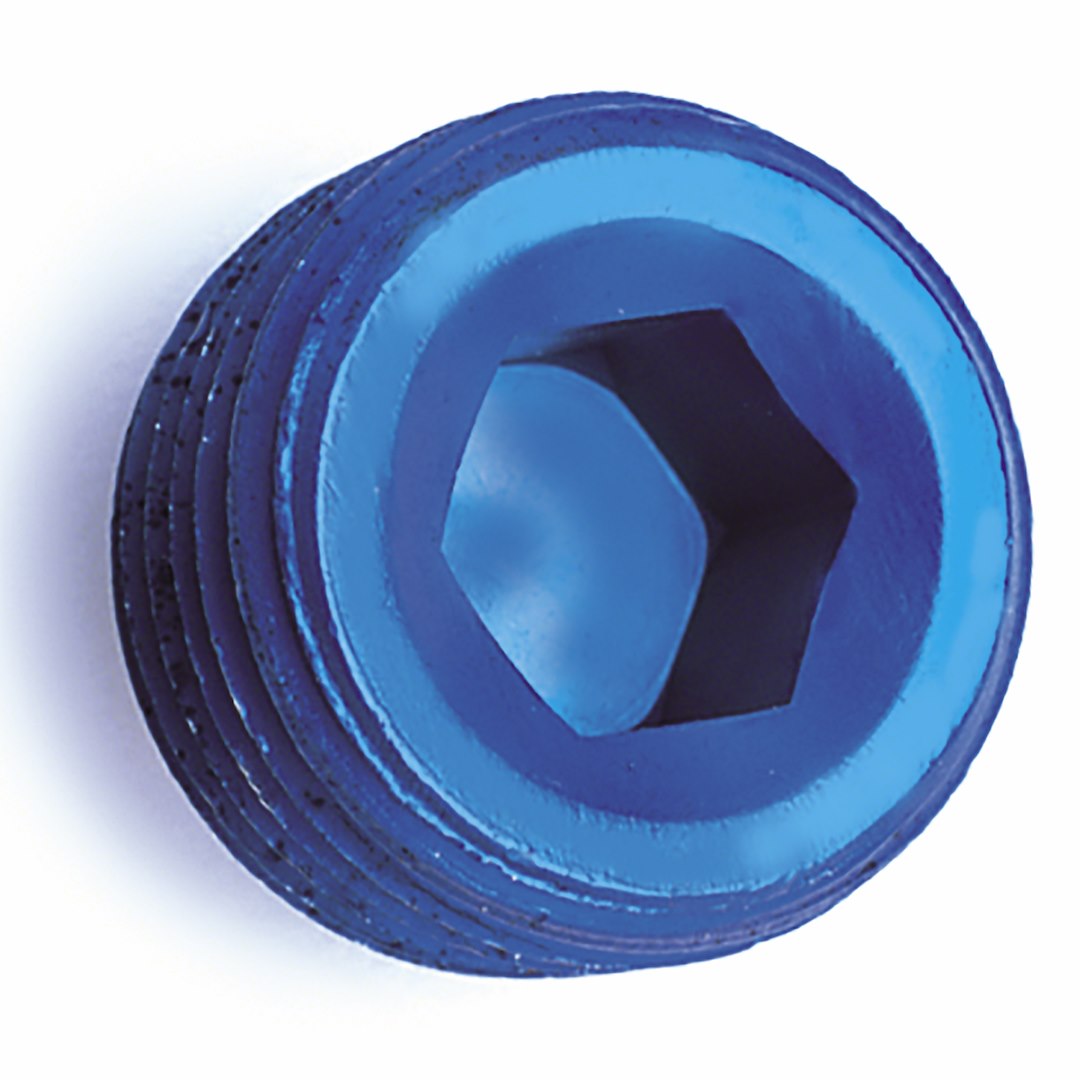 SPEEDFX -4AN BLK FLARE PLUG [560406BK]