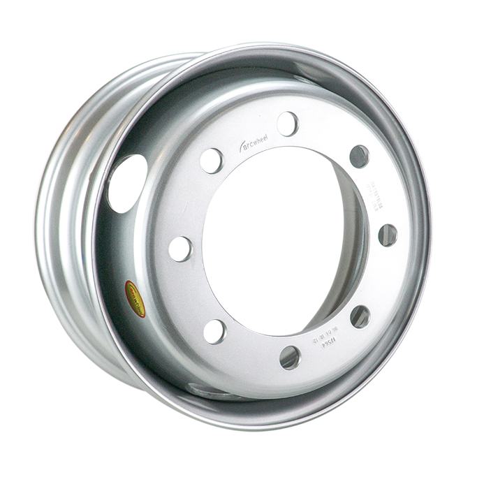TASKMASTER 17.5X6.75 8X6.5 SILVER DUAL [SW1750865SD2]