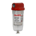 FILL RITE CLEAR BOWL FILTER W/DRAIN [F1810HC1]